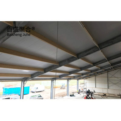 Welding Prefab H Beams Steel Structure Building For Goat Sheep Sheds Cow/Cattle Farm