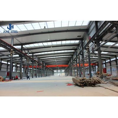 Quick Design Light Steel Structure Frame Prefabricated Metal Warehouse with Large Span