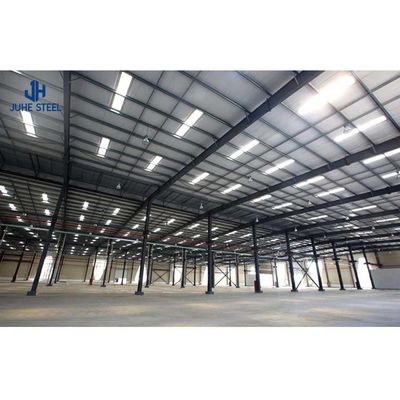 Quick Design Light Steel Structure Frame Prefabricated Metal Warehouse with Large Span