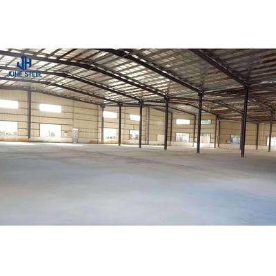 Quick Design Light Steel Structure Frame Prefabricated Metal Warehouse with Large Span
