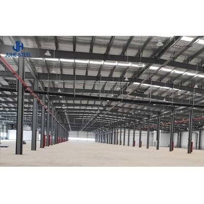 Quick Design Light Steel Structure Frame Prefabricated Metal Warehouse with Large Span