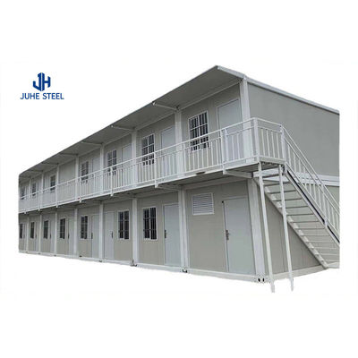 Prefabricated Container Homes with Steel Chasis 18mm MGO board 15mm Vinyl flooring