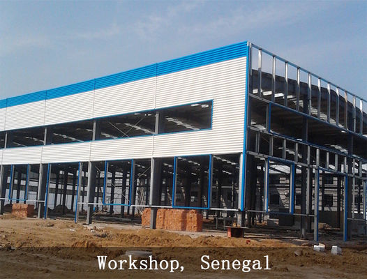 Q235B Plant Prefabricated Metal Steel Structure Workshop for Selling Storage Warehouse