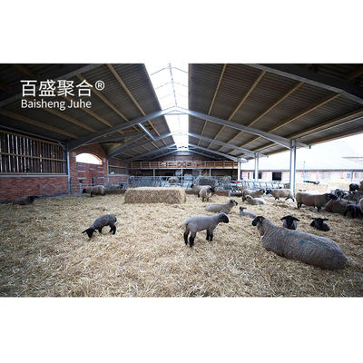 Roller Door Prefabricated Livestock Shelter for Goat Sheep Shed Cow House Cattle Shed