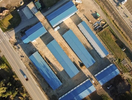 Steel Structure Workshop in Warehouse with Aluminum Alloy Window and Steel Metal Frame