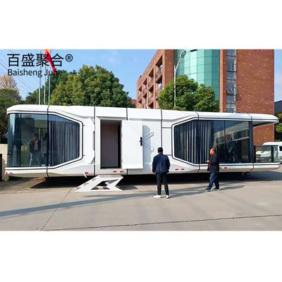 Resort Hotel Building House with Customized Color and Eco Friendly Space Capsule Home