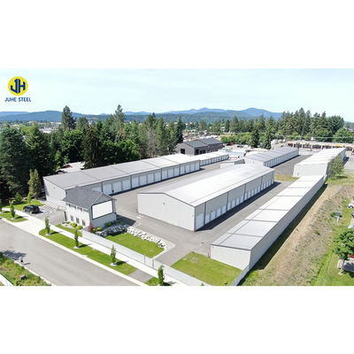 Main Frame Solid H-shape Steel Beam Heavy Duty Modern Design Prefabricated Warehouse