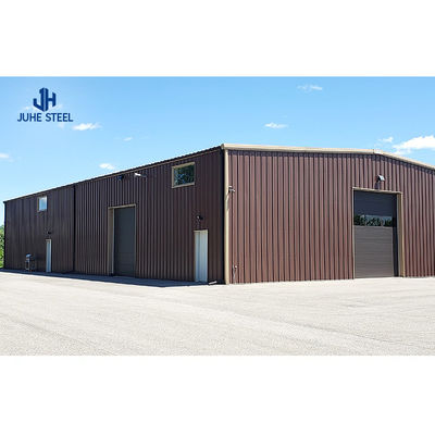 Design Prefab Steel Structure Warehouse with Aluminum Alloy Window and ASTM Standard