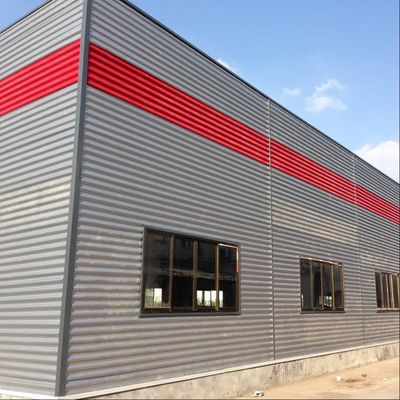Cutting Processing Service Steel Structural Fabrication Warehouse for Light Industrial