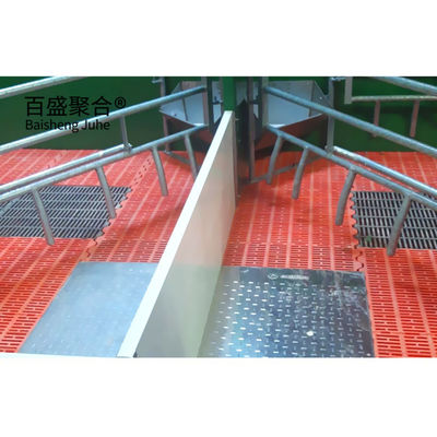 Prefab Metal Steel Construction Pig Farm Shed equipped with Sliding Door Roller Door
