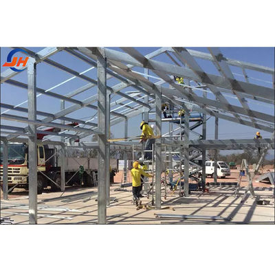 Steel Structure Warehouse Build Warehouse Prefab Sheds within Bending ±1% Tolerance