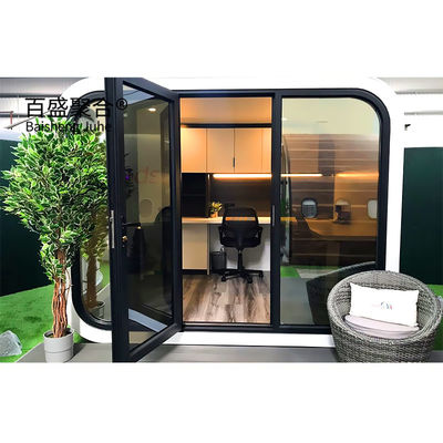 Custom Modern Steel Portable Space Capsule House with Kitchen Prefab Container House 40ft