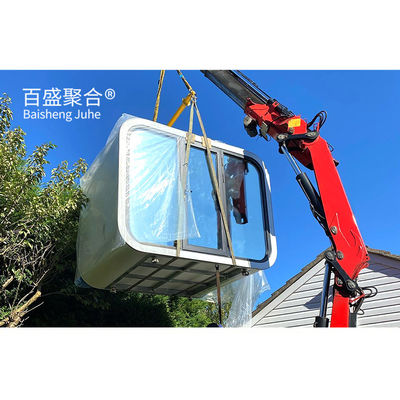 Custom Modern Steel Portable Space Capsule House with Kitchen Prefab Container House 40ft