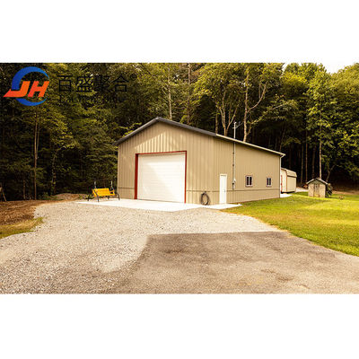 Steel Structure Car Parking Lot for Steel Frame Workshop and Prefab Steel Garages