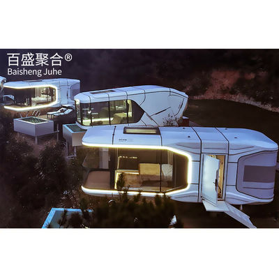 Single Double Soundproof Capsule Hotel Bunk Bed Capsule Beds with Customized Color