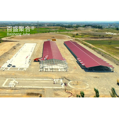 ±1% Tolerance Fast Build Steel Structure Chicken Coop House for Prefab Poultry Farm