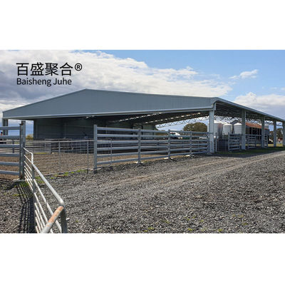 Prefabricated Steel Structure Goat Farming Design Shed House for Q235 Low Carbon Steel