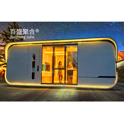 Transport and load 20ft 40ft Prefab Container Pod Movable Cabin Office Portable Apple Home