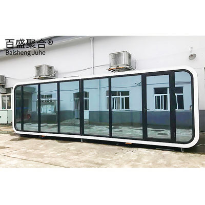Transport and load 20ft 40ft Prefab Container Pod Movable Cabin Office Portable Apple Home