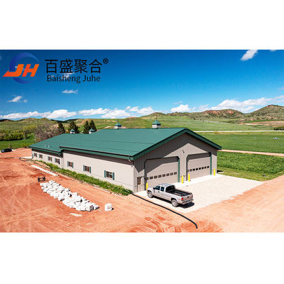 Steel Structural Fabrication Construction Customizable for Food Processing Workshop