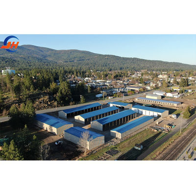 Fabricated Steel Construction Building with Prefabricated Metal Frame Steel Structure