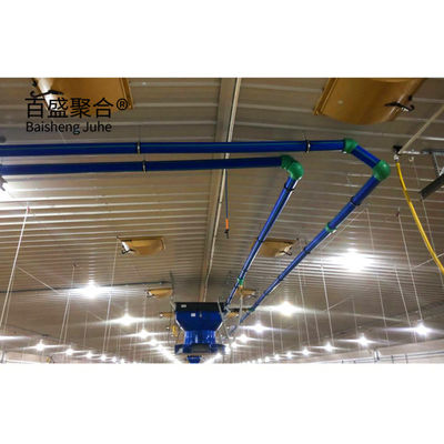 Hot Dip Galvanised/Paint Spraying Steel Prefab Piggery House Design for Poultry Farm