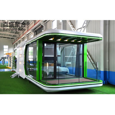 20ft 40ft Tiny Villa Container House with Galvanized Steel Frame and Eco Friendly Design