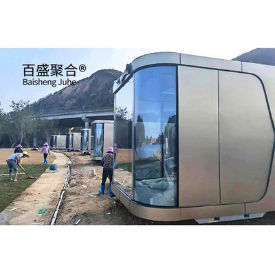 20ft 40ft Tiny Villa Container House with Galvanized Steel Frame and Eco Friendly Design
