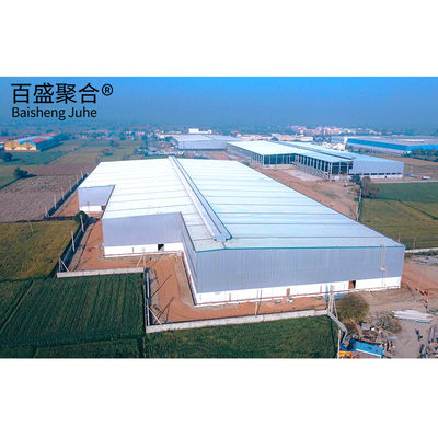 Affordable Prefabricated Steel Structure Warehouse with Light Steel Q345 Q235 Main Frame