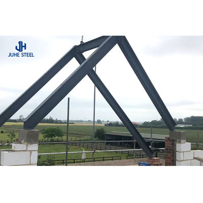 Solid H-shape Steel Beam Main Frame Fast Install Steel Structure Warehouse Buildings