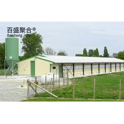 Steel Beams H Beams Chicken Cage Poultry Rabbit House Single Steel Sheet Roofing Wall