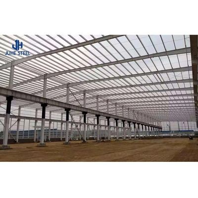 Fast Construction Steel Warehouse with Q235 Q355B Grade and Section Coulmn Main Structure