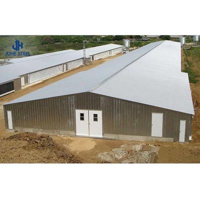 Fast Construction Steel Warehouse with Q235 Q355B Grade and Section Coulmn Main Structure