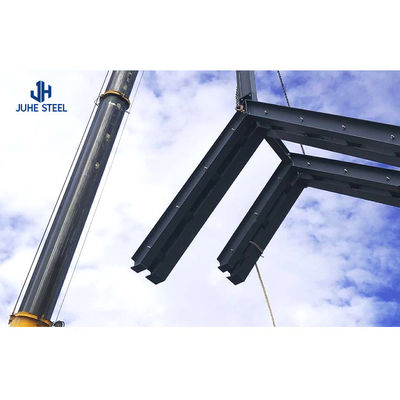 Fast Construction Steel Warehouse with Q235 Q355B Grade and Section Coulmn Main Structure