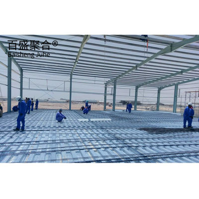 Q235Q345 Low Carbon Steel Two Story Steel Structure Gymnasium with CAD Drawing Design