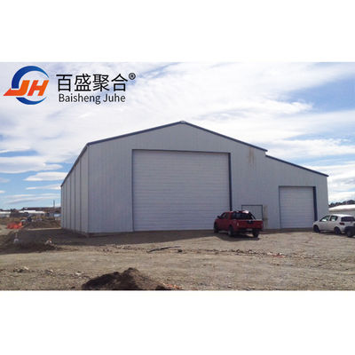 Q235B/Q345B Steel Structure Building Horse Storage Shed Barn with Sandwich Panel