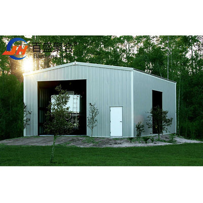 Q235B/Q345B Steel Structure Building Horse Storage Shed Barn with Sandwich Panel