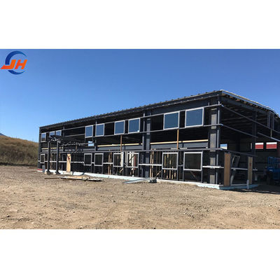 Light Steel Q355 Q235 Main Frame Prefabricated Metal Building for and Fast Assembling