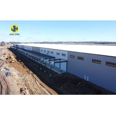 Light Weight Prefabricated Office Workshop with Sandwich Panel Roofing and ±1% Tolerance