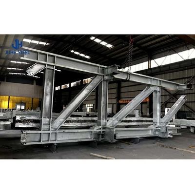 Low Carbon Steel Q235 Q345 Galvanized Steel Warehouse Workshop Hangar Garage Structure