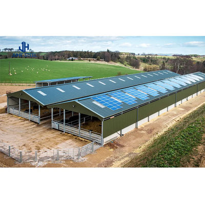 s Prefabricated Pig Farm House with Steel Structure and Single Steel Sheet Roofing Wall
