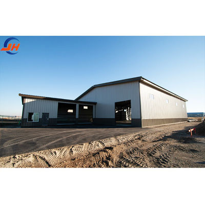 Prefabricated Steel Frame Warehouse Grade Q235B Q355B with Bolt Connection Steel Structure
