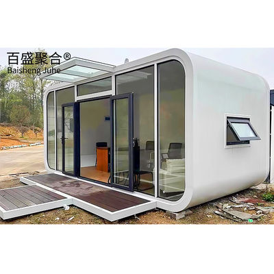 Small House Office Pod with Furniture Modern Design Villa Expandable Apple Cabin