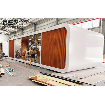 Small House Office Pod with Furniture Modern Design Villa Expandable Apple Cabin