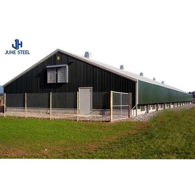 Q235 Low Carbon Steel H Beam Structure for Steel Structure Piggery Hog House