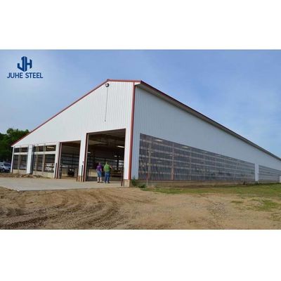 Steel Structure Piggery House Design for Pig Farming Tolerance ±1% MTS Drawing Design