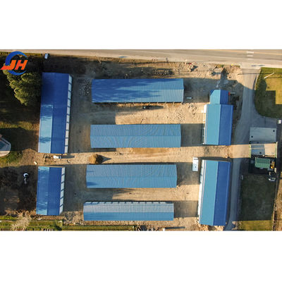 Solid H-shape Steel Beam Prefabricated Warehouse Workshop with Aluminum Alloy Window