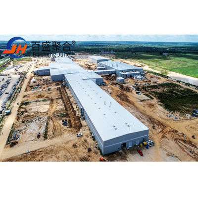 Solid H-shape Steel Beam Prefabricated Warehouse Workshop with Aluminum Alloy Window