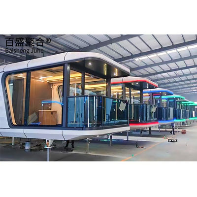 Special Shipment Load Space Capsule Mobile House with Modern Design and Transport