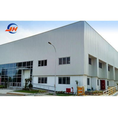 ±1% Tolerance Large Span Steel Structure Building for Customized Food Garment Warehouse